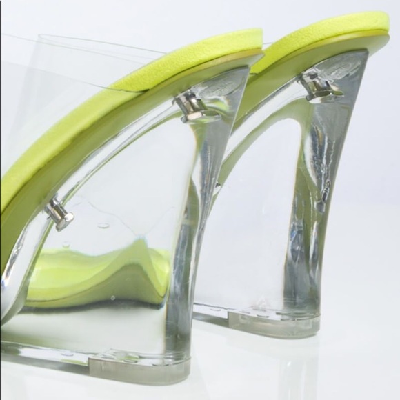 Lime clear wedge - Picture 3 of 4